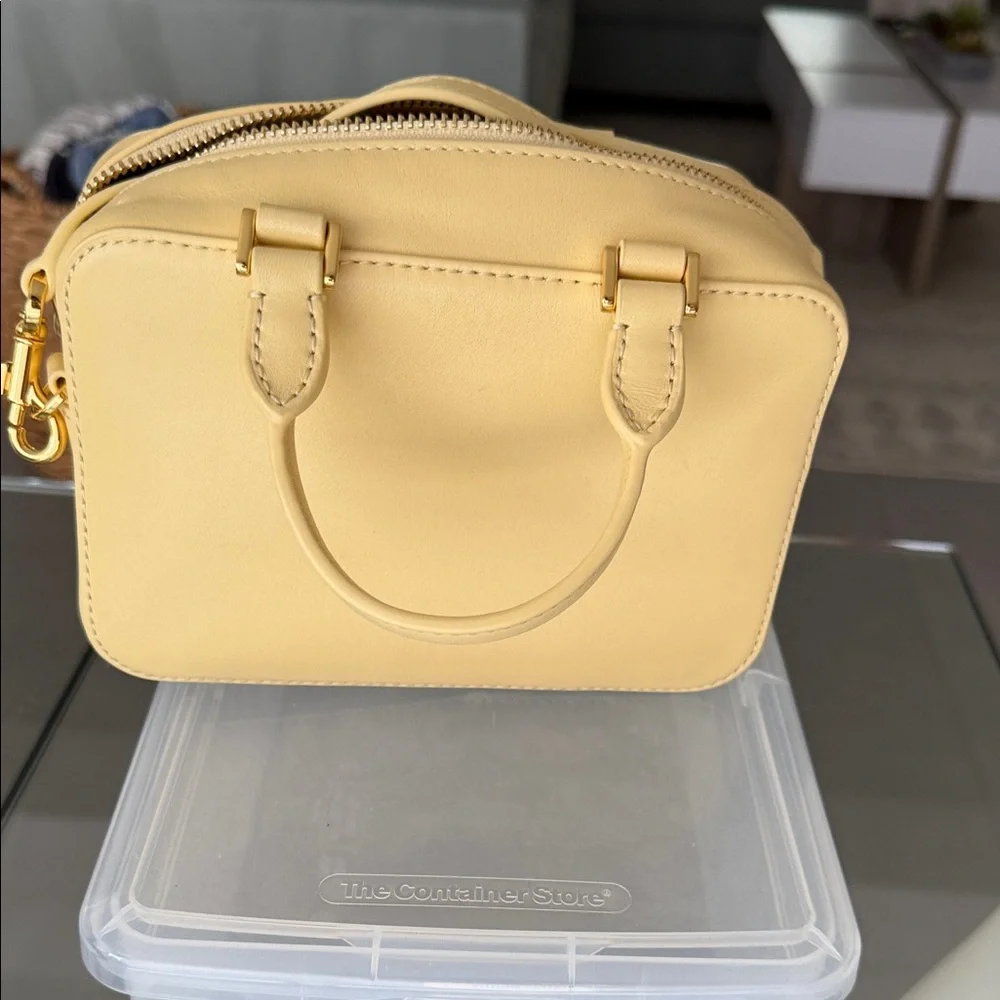 Veronica Beard structured leather